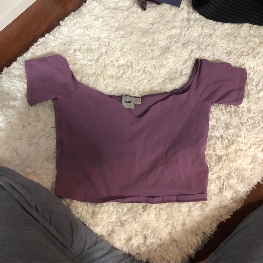 Sweetheart crop top - ASOS